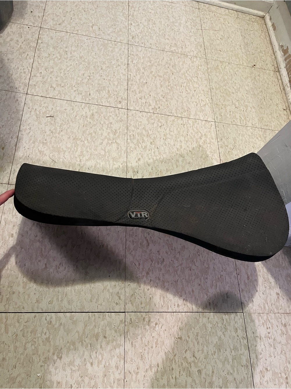 VTR Black Half Riser Foam Saddle Pad